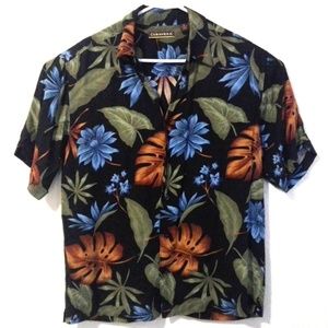 Cubavera Shirts - Cubavera Hawaiian Floral Button Down Shirt M Cubavera Shirts - Cubavera Hawaiian Floral Button Down Shirt M